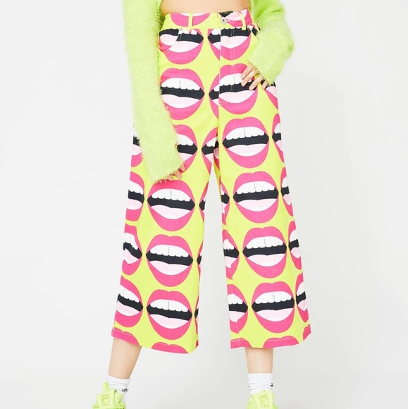 Hayley Elsaesser Pants - ❌SOLD❌RARE! Hayley Elsaesser Mouthy Wide Leg Pants